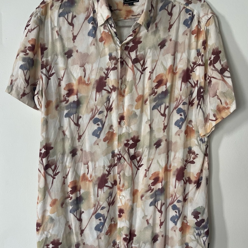 Guess Sp/Sm 24’ Floral Print Men's Shirt